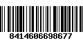 Código de Barras 8414606698677