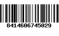 Código de Barras 8414606745029