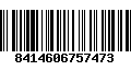 Código de Barras 8414606757473