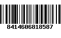 Código de Barras 8414606818587