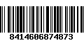 Código de Barras 8414606874873