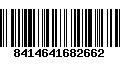 Código de Barras 8414641682662