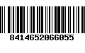 Código de Barras 8414652066055