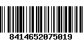 Código de Barras 8414652075019