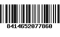 Código de Barras 8414652077860