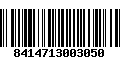 Código de Barras 8414713003050