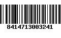 Código de Barras 8414713003241