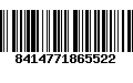 Código de Barras 8414771865522