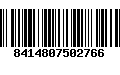 Código de Barras 8414807502766