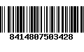 Código de Barras 8414807503428