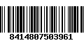 Código de Barras 8414807503961