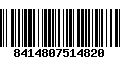 Código de Barras 8414807514820