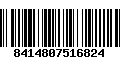 Código de Barras 8414807516824