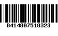 Código de Barras 8414807518323