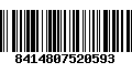 Código de Barras 8414807520593