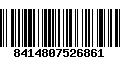 Código de Barras 8414807526861