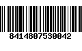 Código de Barras 8414807530042