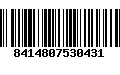 Código de Barras 8414807530431