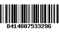 Código de Barras 8414807533296