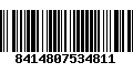 Código de Barras 8414807534811