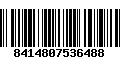 Código de Barras 8414807536488