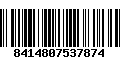 Código de Barras 8414807537874