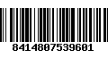 Código de Barras 8414807539601