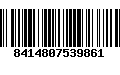 Código de Barras 8414807539861