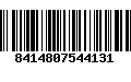 Código de Barras 8414807544131