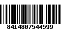 Código de Barras 8414807544599