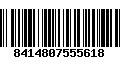 Código de Barras 8414807555618