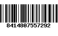 Código de Barras 8414807557292