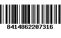 Código de Barras 8414862207316