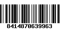 Código de Barras 8414870639963