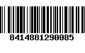 Código de Barras 8414881290085