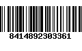 Código de Barras 8414892303361