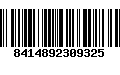 Código de Barras 8414892309325