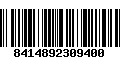 Código de Barras 8414892309400