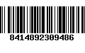 Código de Barras 8414892309486