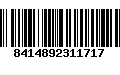 Código de Barras 8414892311717