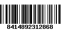 Código de Barras 8414892312868