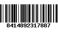 Código de Barras 8414892317887