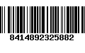 Código de Barras 8414892325882