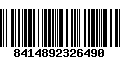 Código de Barras 8414892326490