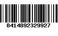 Código de Barras 8414892329927