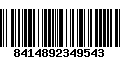 Código de Barras 8414892349543