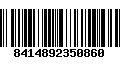 Código de Barras 8414892350860