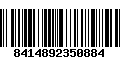 Código de Barras 8414892350884