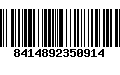 Código de Barras 8414892350914