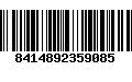 Código de Barras 8414892359085